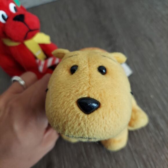 Scholastic Clifford The Big Red Dog & T-Bone Plush Bundle - Picture 5 of 5